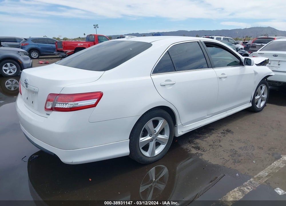 2011 TOYOTA CAMRY SE VIN: 4T1BF3EK9BU627306