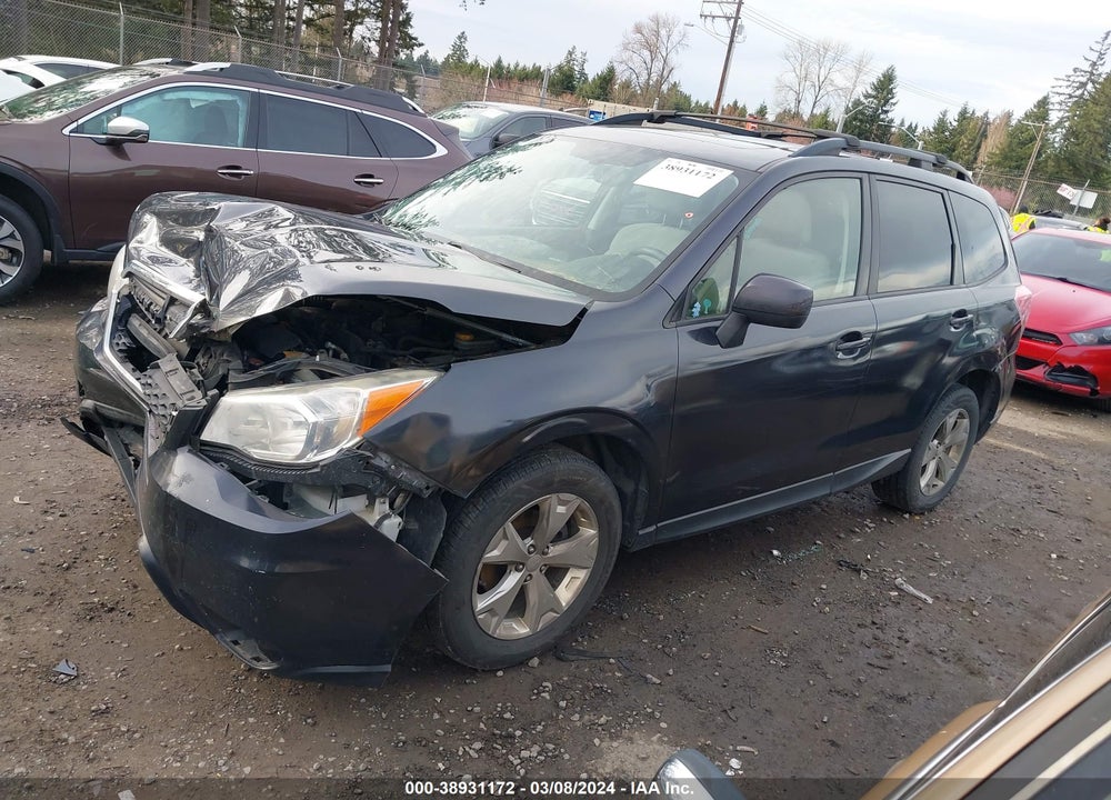 2015 SUBARU FORESTER 2.5I PREMIUM VIN: JF2SJADC8FH485869