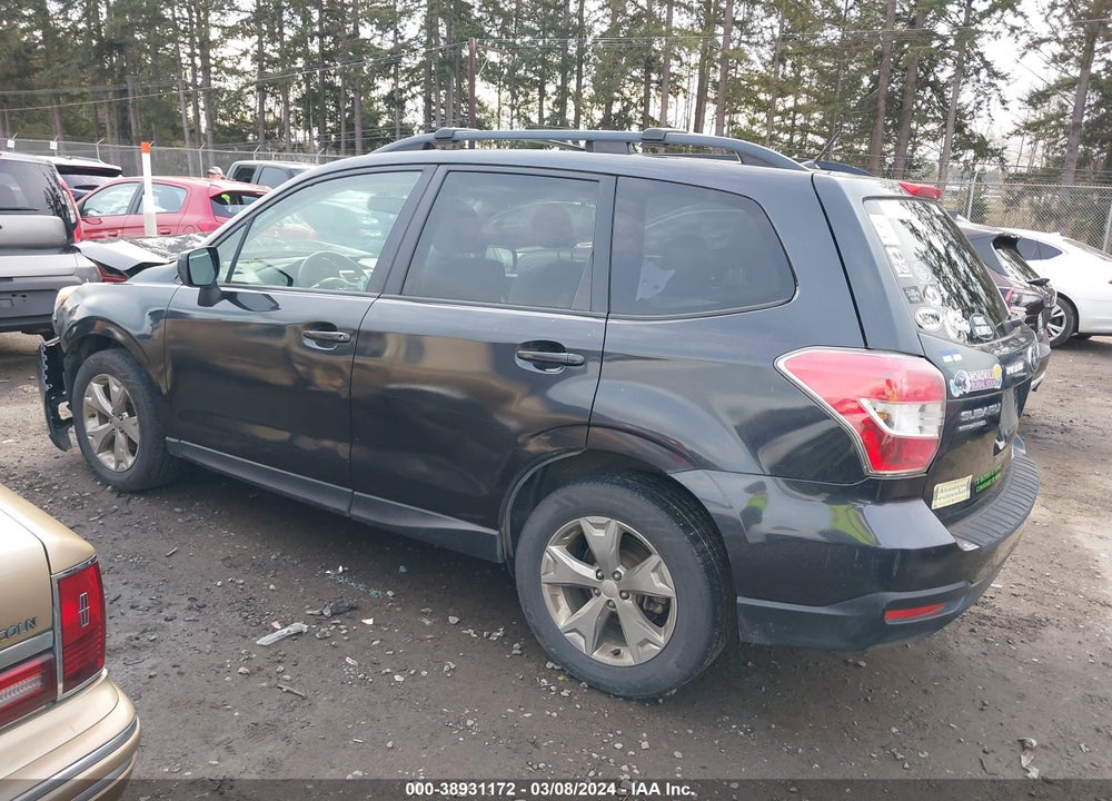 2015 SUBARU FORESTER 2.5I PREMIUM VIN: JF2SJADC8FH485869