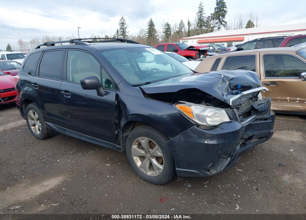2015 SUBARU FORESTER 2.5I PREMIUM VIN: JF2SJADC8FH485869