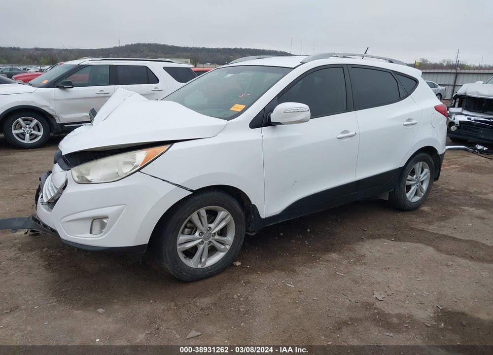 2013 HYUNDAI TUCSON GLS VIN: KM8JU3AC6DU769437