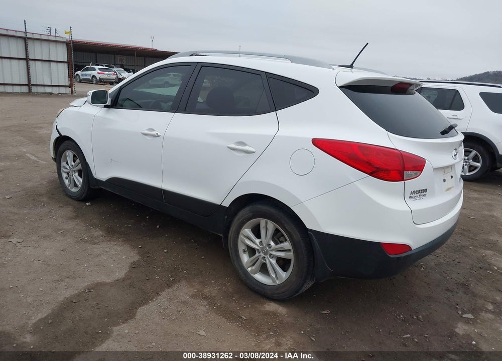 2013 HYUNDAI TUCSON GLS VIN: KM8JU3AC6DU769437