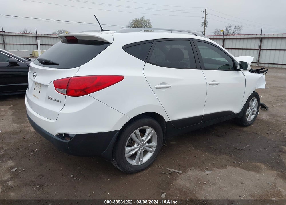 2013 HYUNDAI TUCSON GLS VIN: KM8JU3AC6DU769437