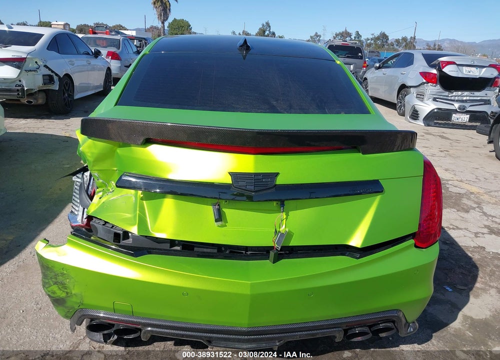 2016 CADILLAC CTS-V VIN: 1G6A15S69G0118125