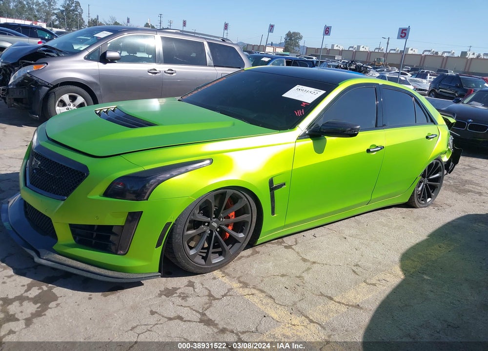 2016 CADILLAC CTS-V VIN: 1G6A15S69G0118125