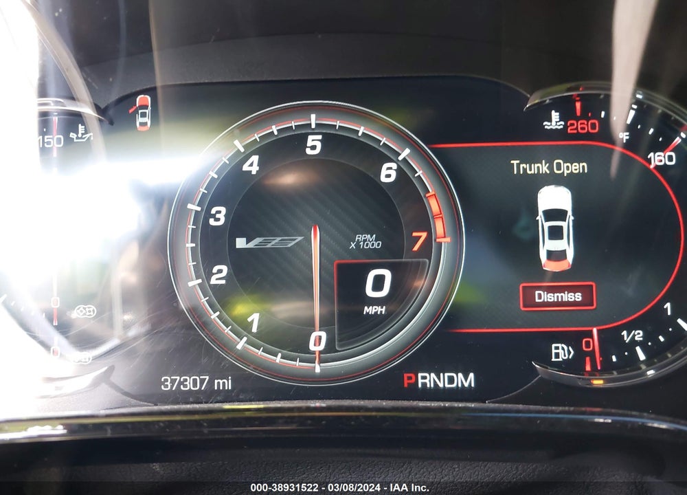 2016 CADILLAC CTS-V VIN: 1G6A15S69G0118125