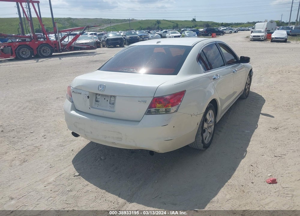 2008 HONDA ACCORD 3.5 EX-L VIN: 1HGCP368X8A076792