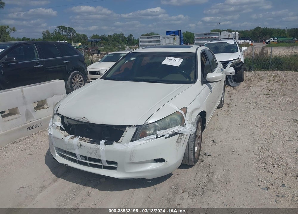 2008 HONDA ACCORD 3.5 EX-L VIN: 1HGCP368X8A076792