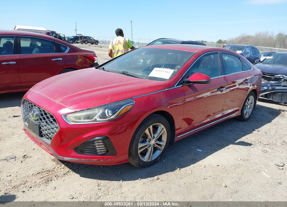 2019 HYUNDAI SONATA SPORT VIN: 5NPE34AFXKH749854