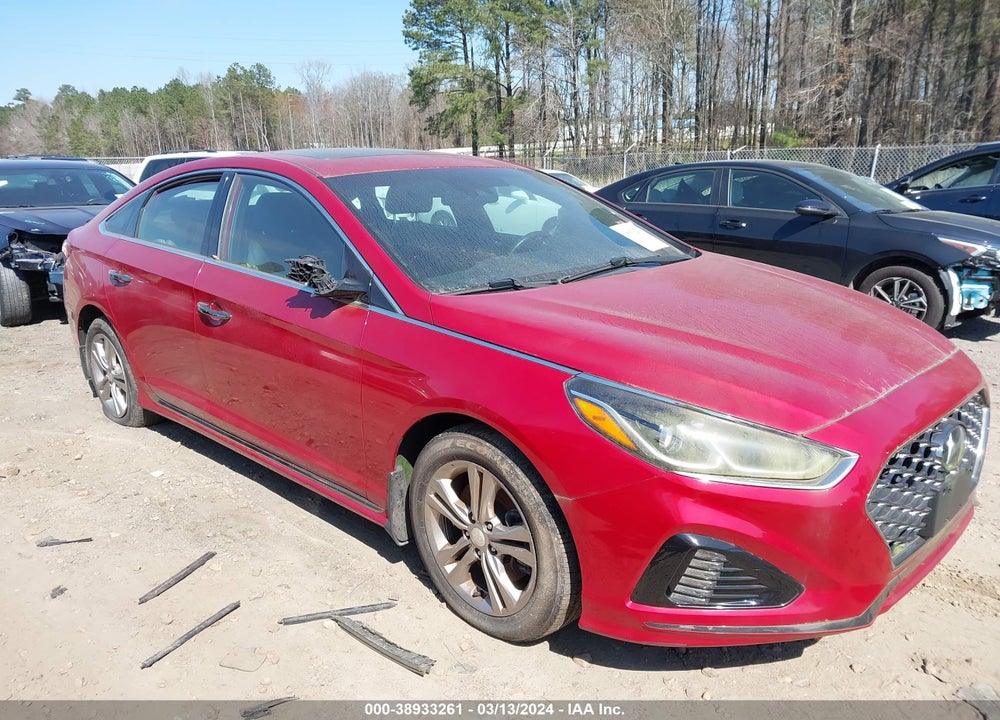 2019 HYUNDAI SONATA SPORT VIN: 5NPE34AFXKH749854
