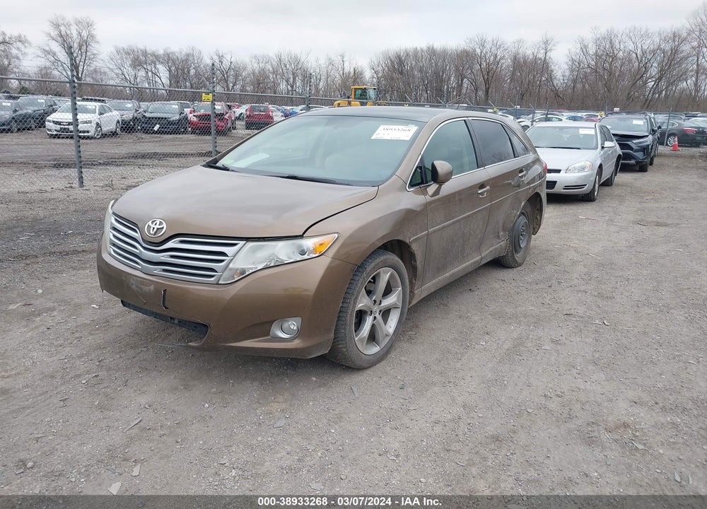 2011 TOYOTA VENZA BASE V6 VIN: 4T3BK3BB6BU059281