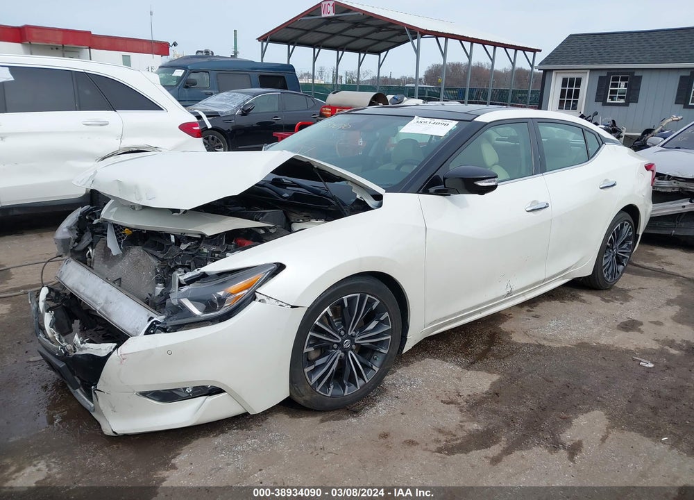 2017 NISSAN MAXIMA 3.5 PLATINUM VIN: 1N4AA6AP0HC435942