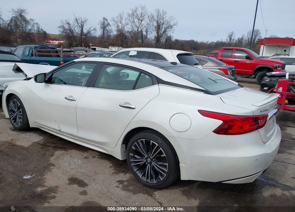 2017 NISSAN MAXIMA 3.5 PLATINUM VIN: 1N4AA6AP0HC435942