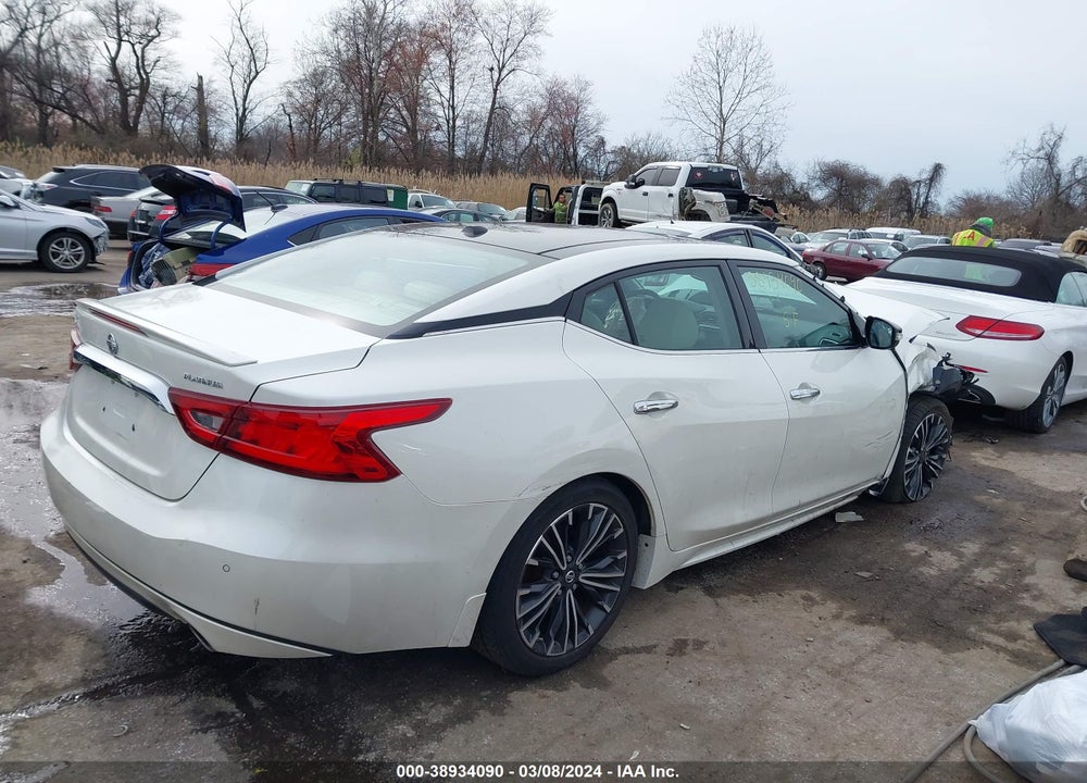 2017 NISSAN MAXIMA 3.5 PLATINUM VIN: 1N4AA6AP0HC435942