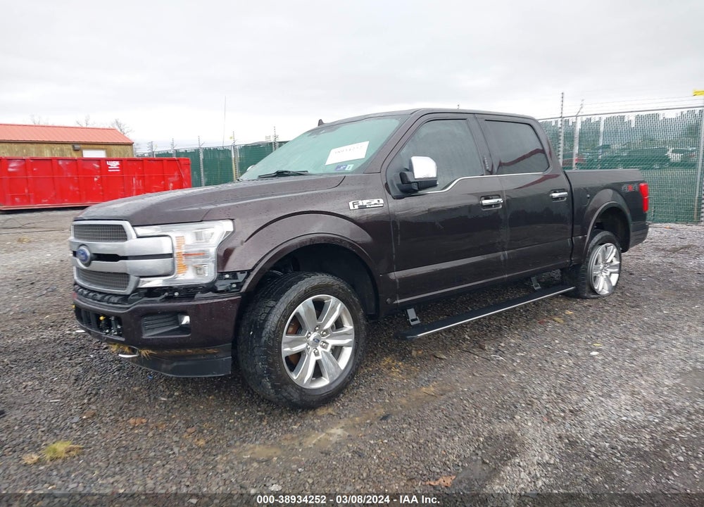 2020 FORD F-150 PLATINUM VIN: 1FTEW1E42LFA47358