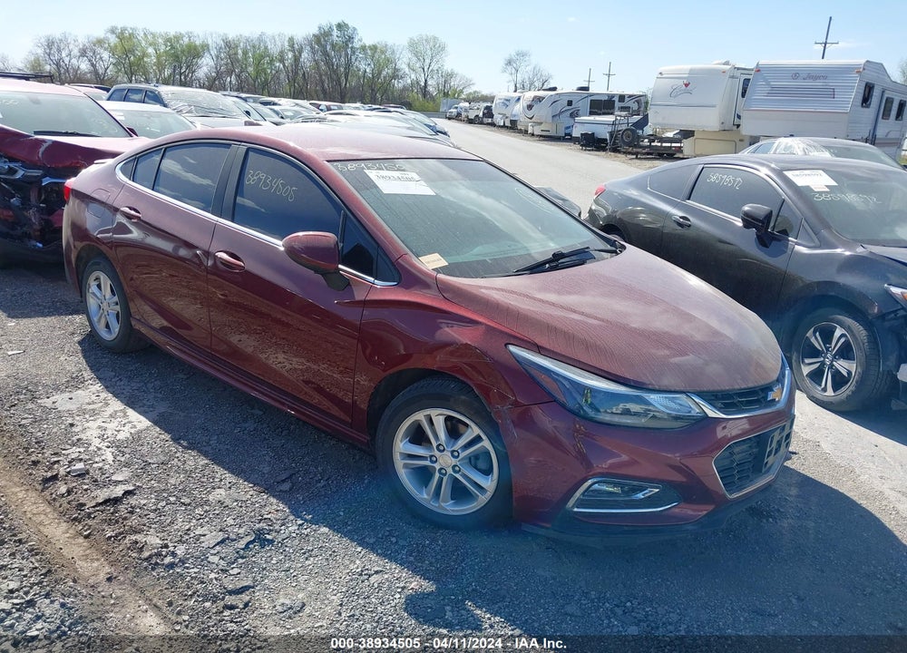 2016 CHEVROLET CRUZE LT AUTO VIN: 1G1BE5SM4G7282015
