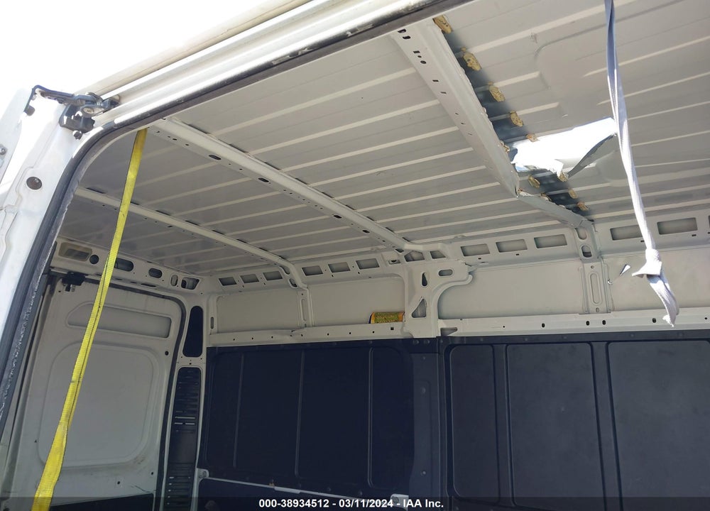 2019 RAM PROMASTER 2500 HIGH ROOF 136 WB VIN: 3C6TRVCG1KE510769