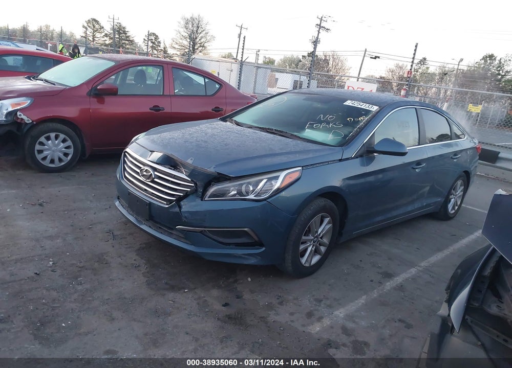 2017 HYUNDAI SONATA VIN: 5NPE24AF2HH517762
