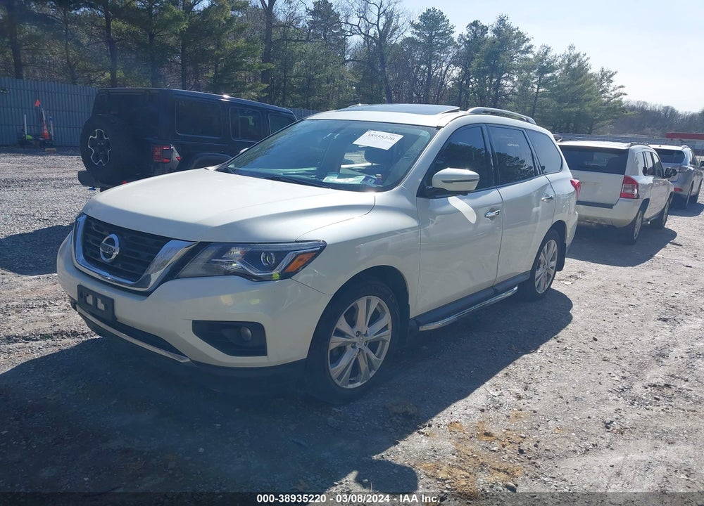 2019 NISSAN PATHFINDER SL VIN: 5N1DR2MM1KC602791