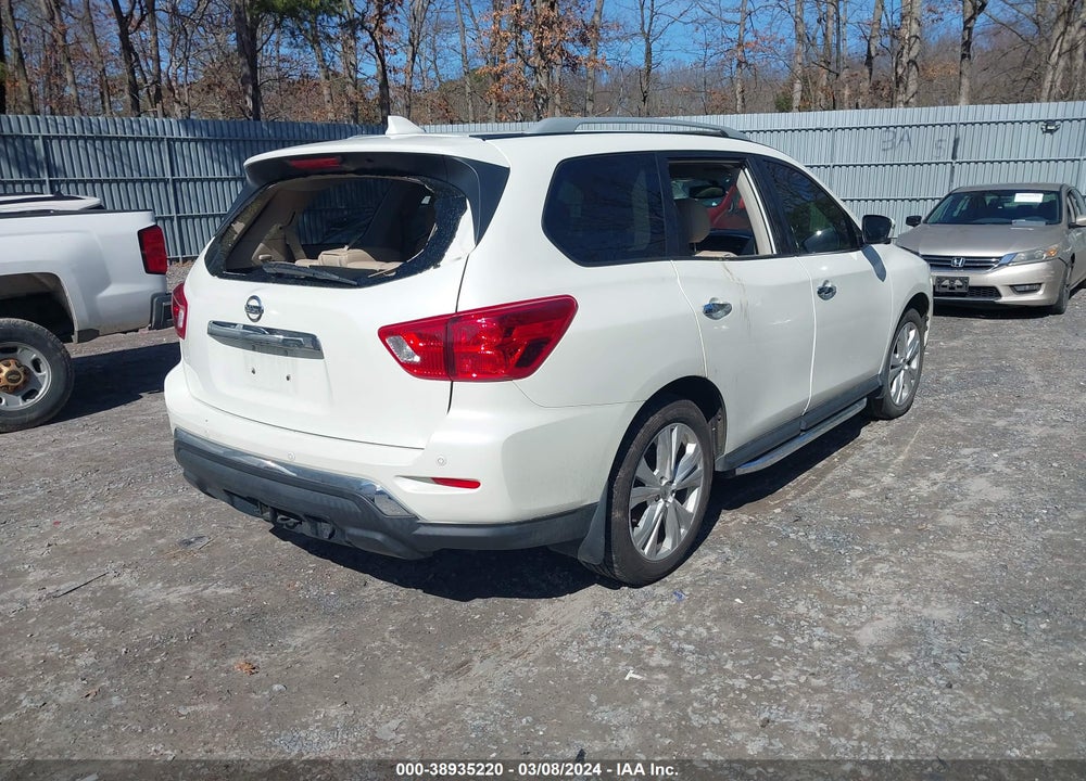 2019 NISSAN PATHFINDER SL VIN: 5N1DR2MM1KC602791