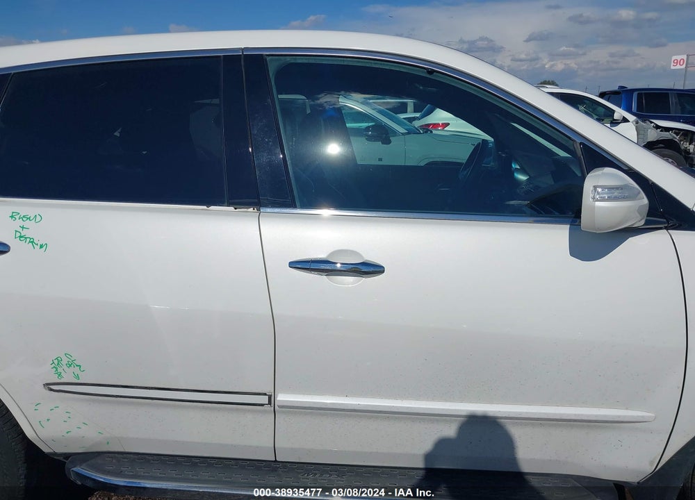 2013 ACURA MDX ADVANCE PACKAGE VIN: 2HNYD2H67DH522423