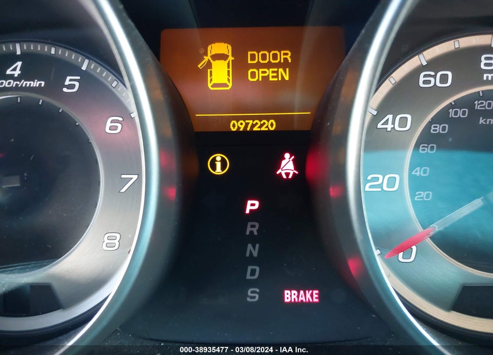 2013 ACURA MDX ADVANCE PACKAGE VIN: 2HNYD2H67DH522423