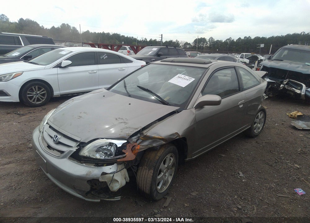 2003 HONDA CIVIC EX VIN: 1HGEM22943L047036