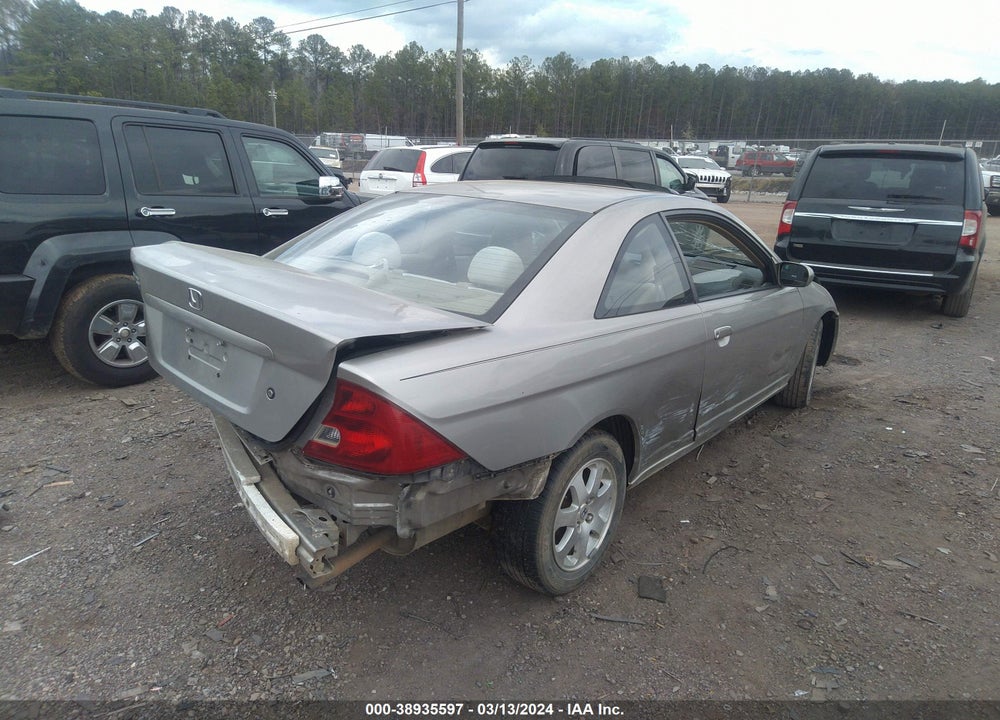 2003 HONDA CIVIC EX VIN: 1HGEM22943L047036