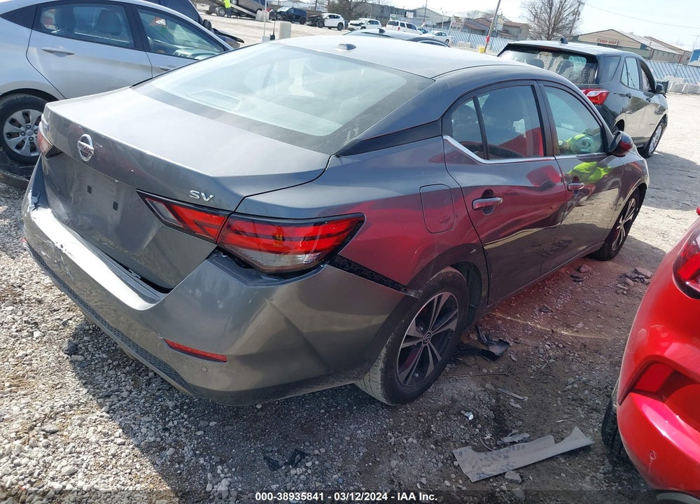 2021 NISSAN SENTRA VIN: 3N1AB8CV2MY294391