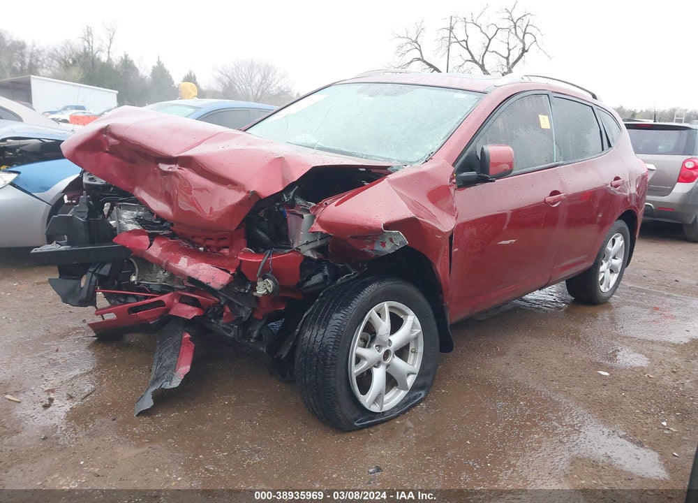 2009 NISSAN ROGUE SL VIN: JN8AS58T99W057712