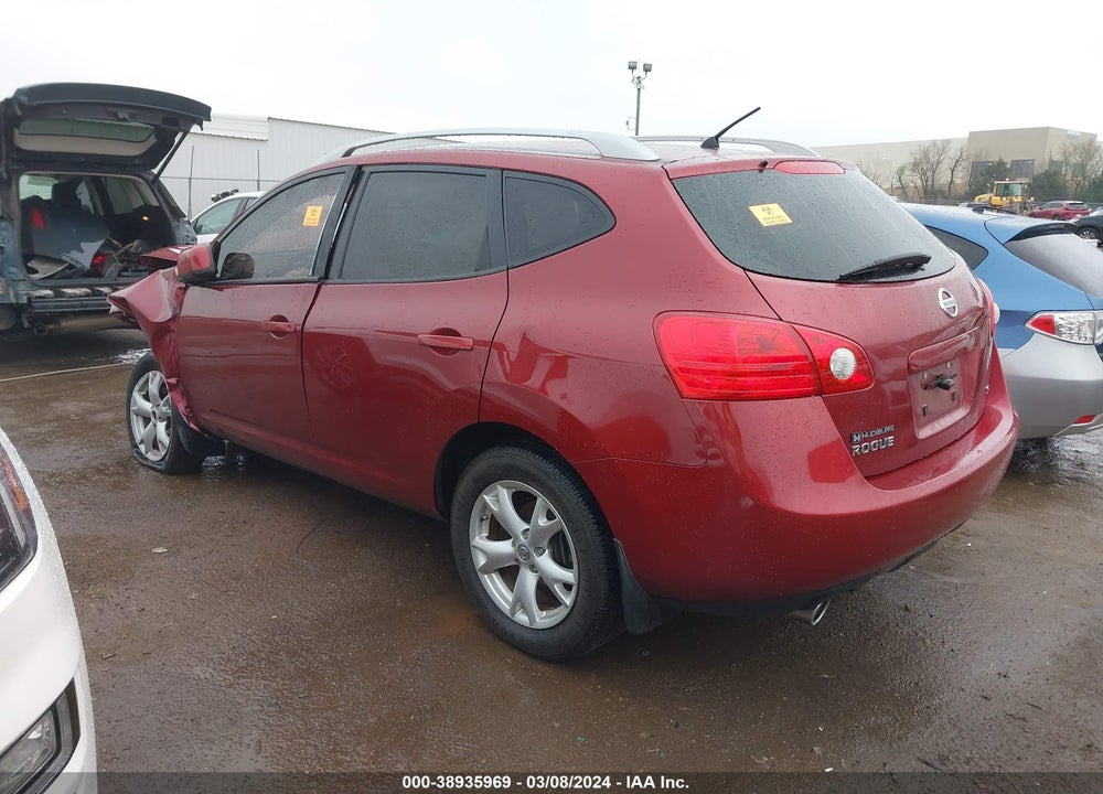 2009 NISSAN ROGUE SL VIN: JN8AS58T99W057712