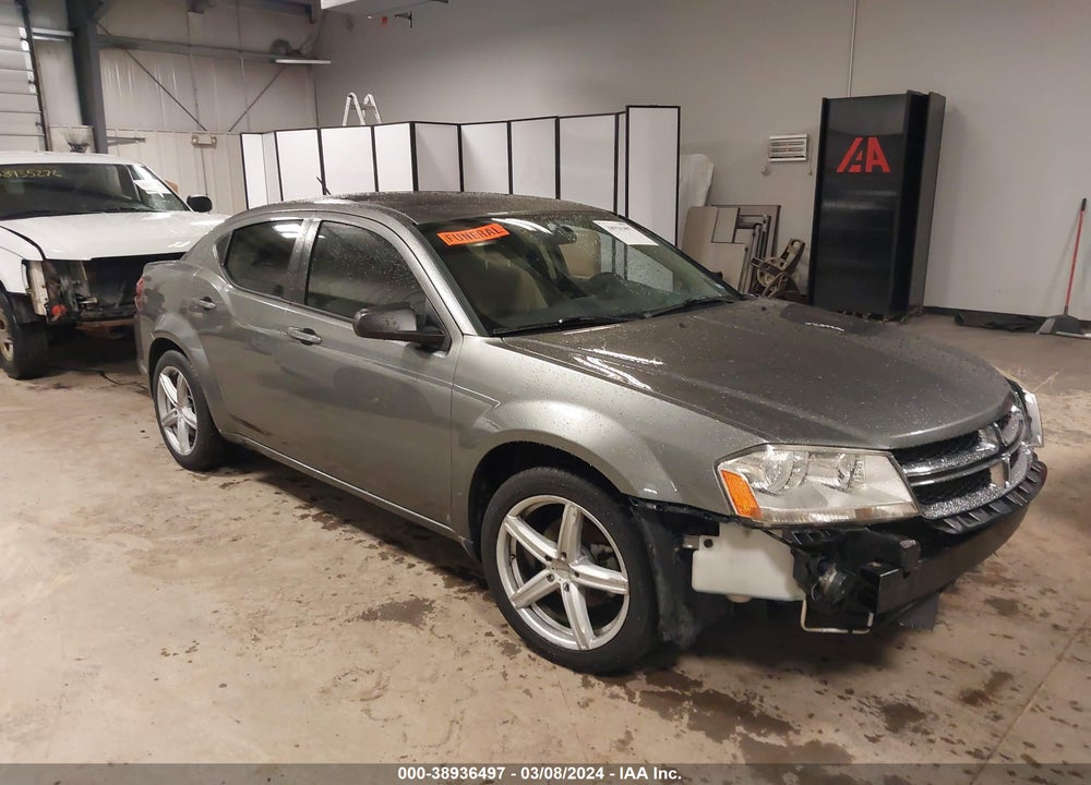 2013 DODGE AVENGER SE VIN: 1C3CDZAB6DN565338