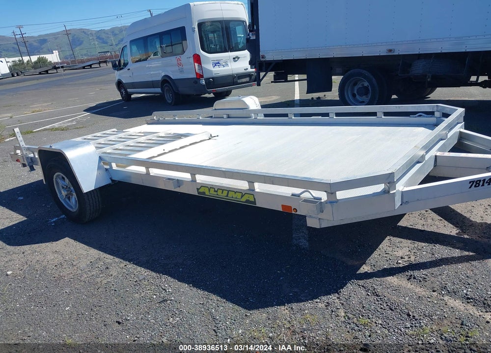 2021 ALUMA TRAILER VIN: 1YGUS1415NB245376