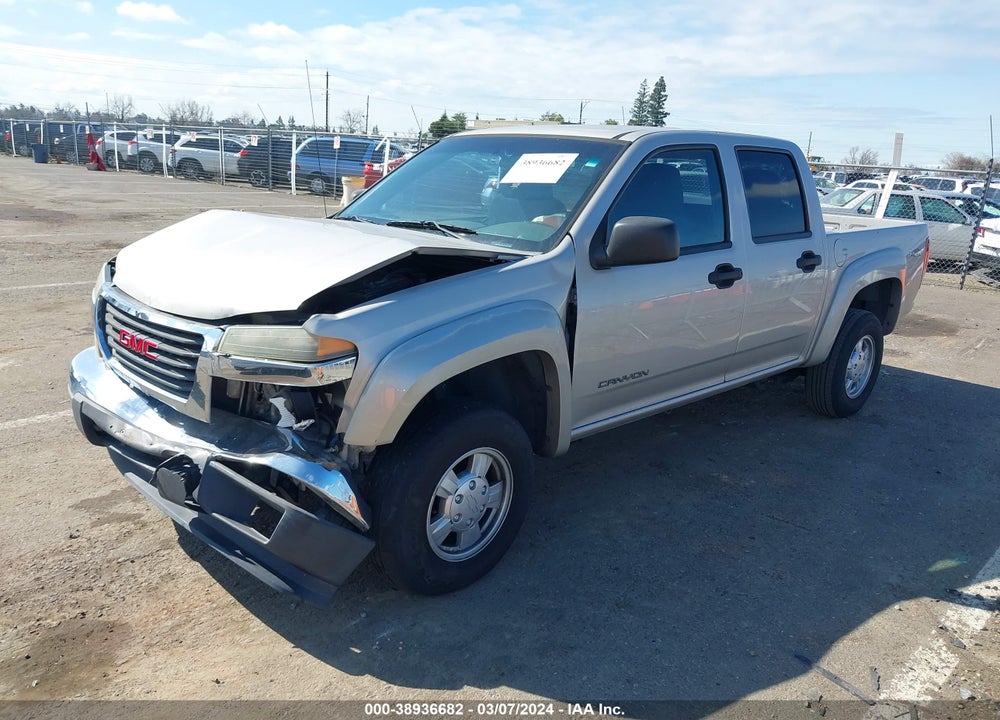 2005 GMC CANYON SLE VIN: 1GTDS136358189334