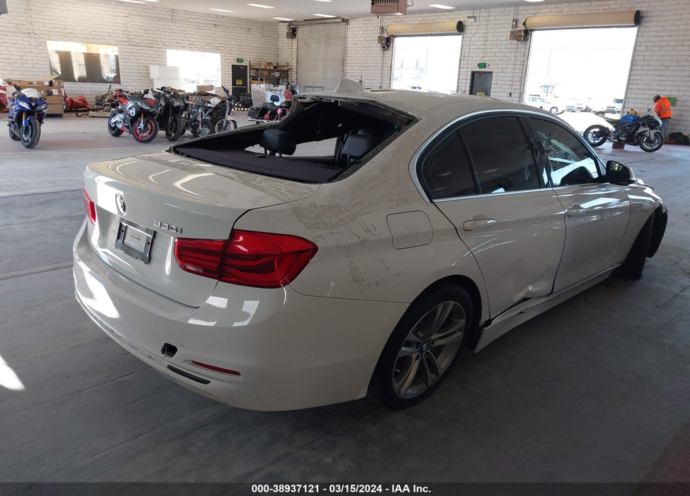 2018 BMW 330I VIN: WBA8B9G56JNV00250