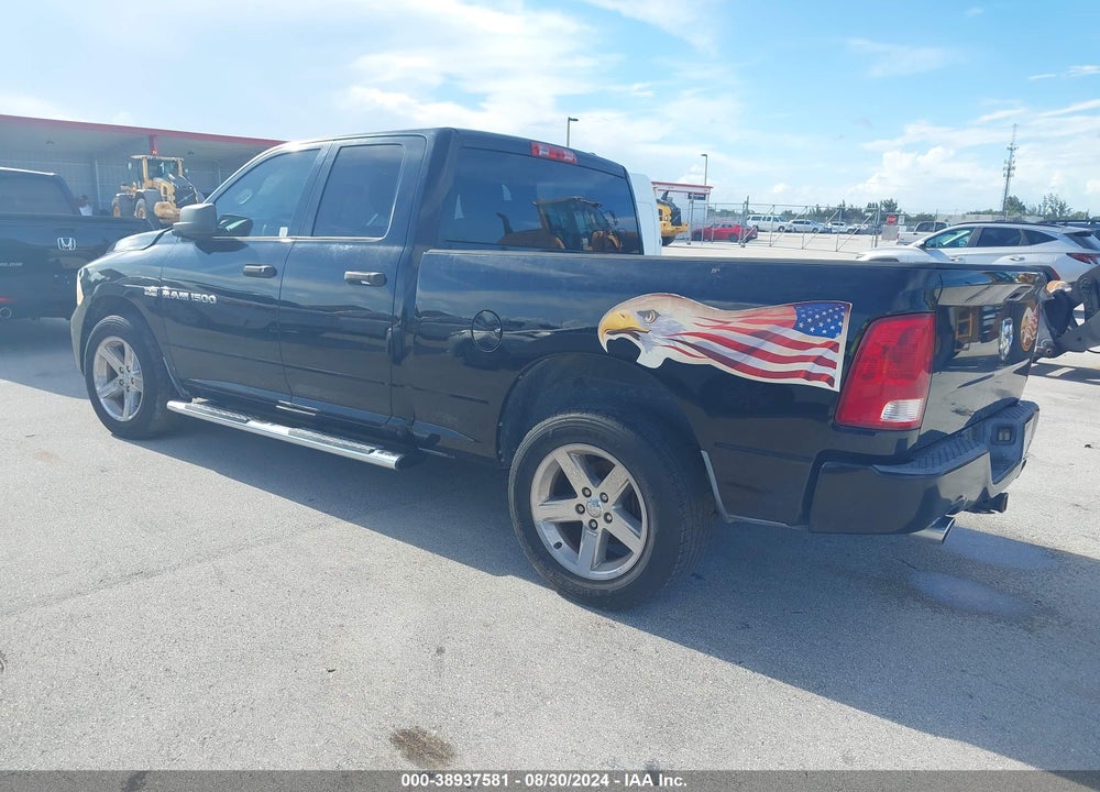 2012 RAM 1500 VIN: 1C6RD6FT1CS191802