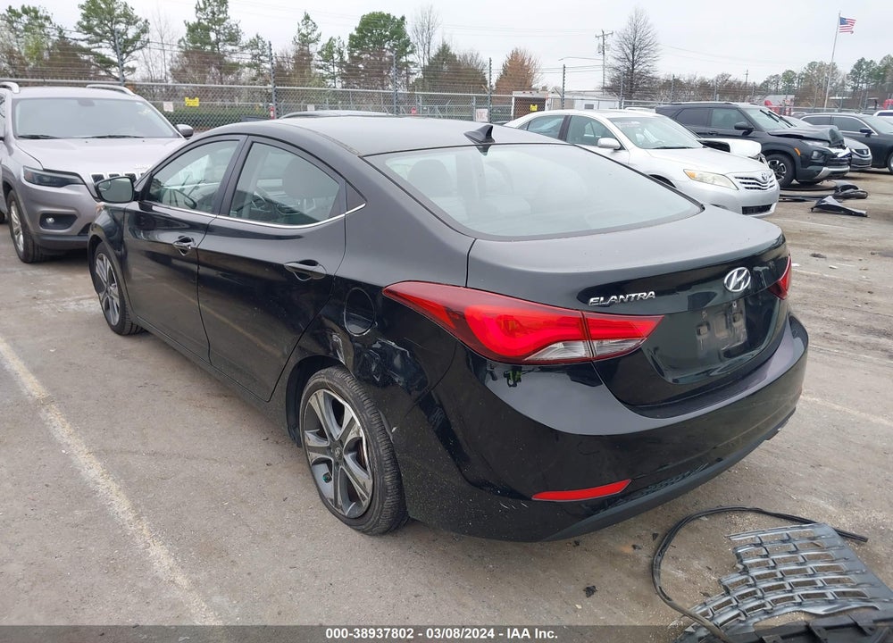 2014 HYUNDAI ELANTRA SPORT VIN: KMHDH4AH8EU071576