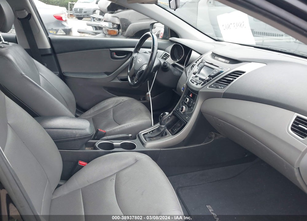 2014 HYUNDAI ELANTRA SPORT VIN: KMHDH4AH8EU071576