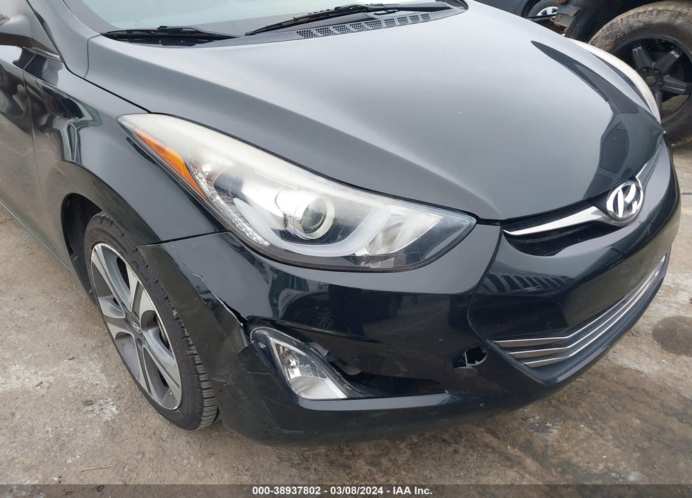 2014 HYUNDAI ELANTRA SPORT VIN: KMHDH4AH8EU071576