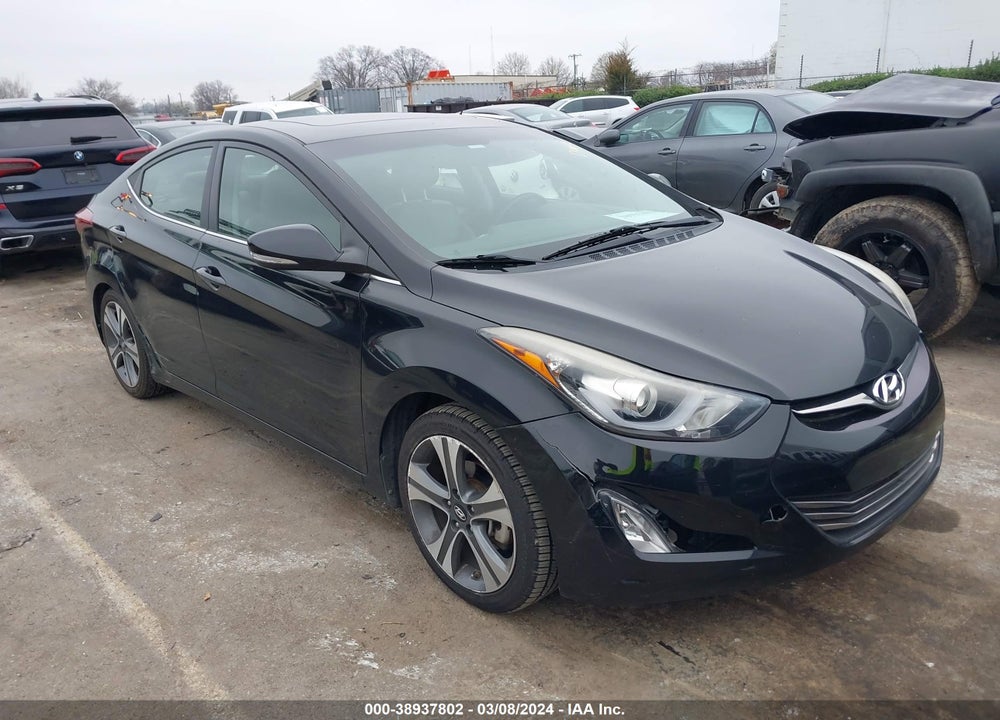 2014 HYUNDAI ELANTRA SPORT VIN: KMHDH4AH8EU071576