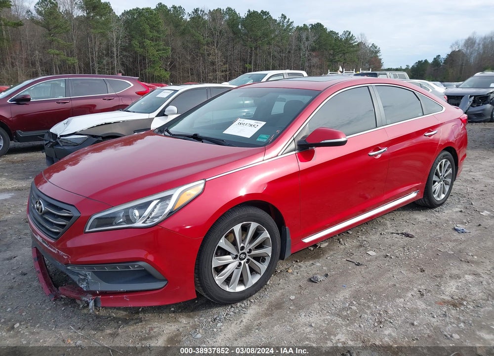 2017 HYUNDAI SONATA SPORT VIN: 5NPE34AF2HH483111