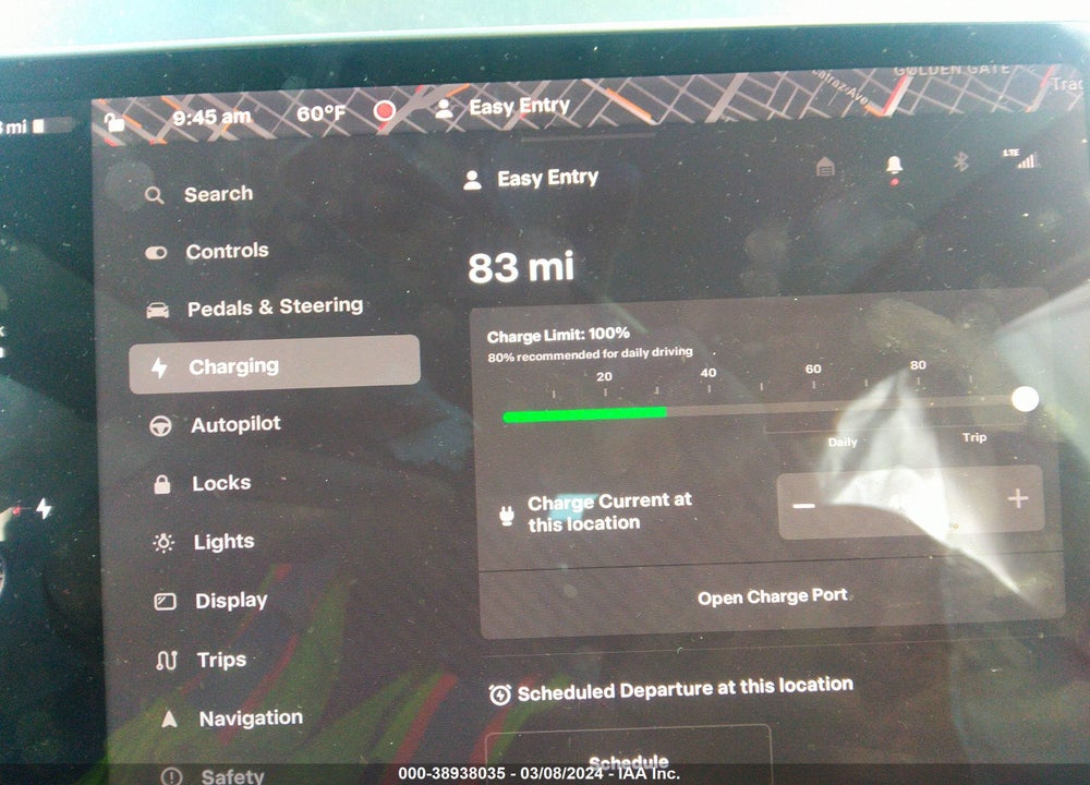 2018 TESLA MODEL 3 LONG RANGE/PERFORMANCE VIN: 5YJ3E1EB4JF183694