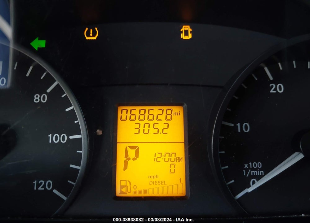 2013 MERCEDES-BENZ SPRINTER 2500 HIGH ROOF VIN: WD3PE8CC9D5771211