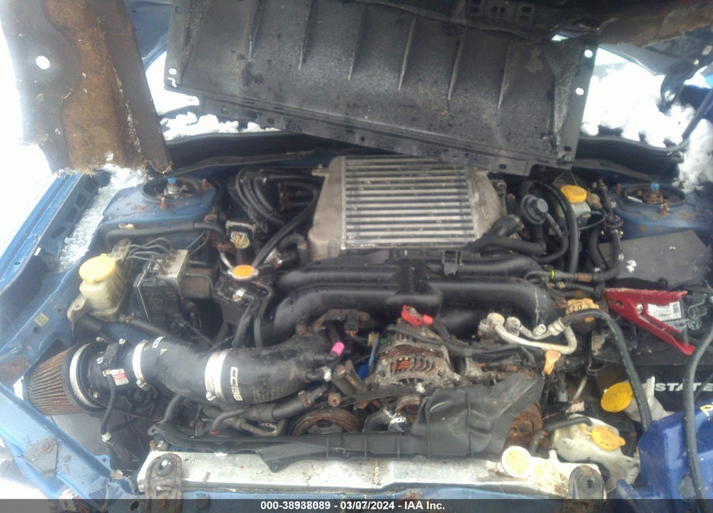 2011 SUBARU IMPREZA WRX VIN: JF1GR7E6XBG819446