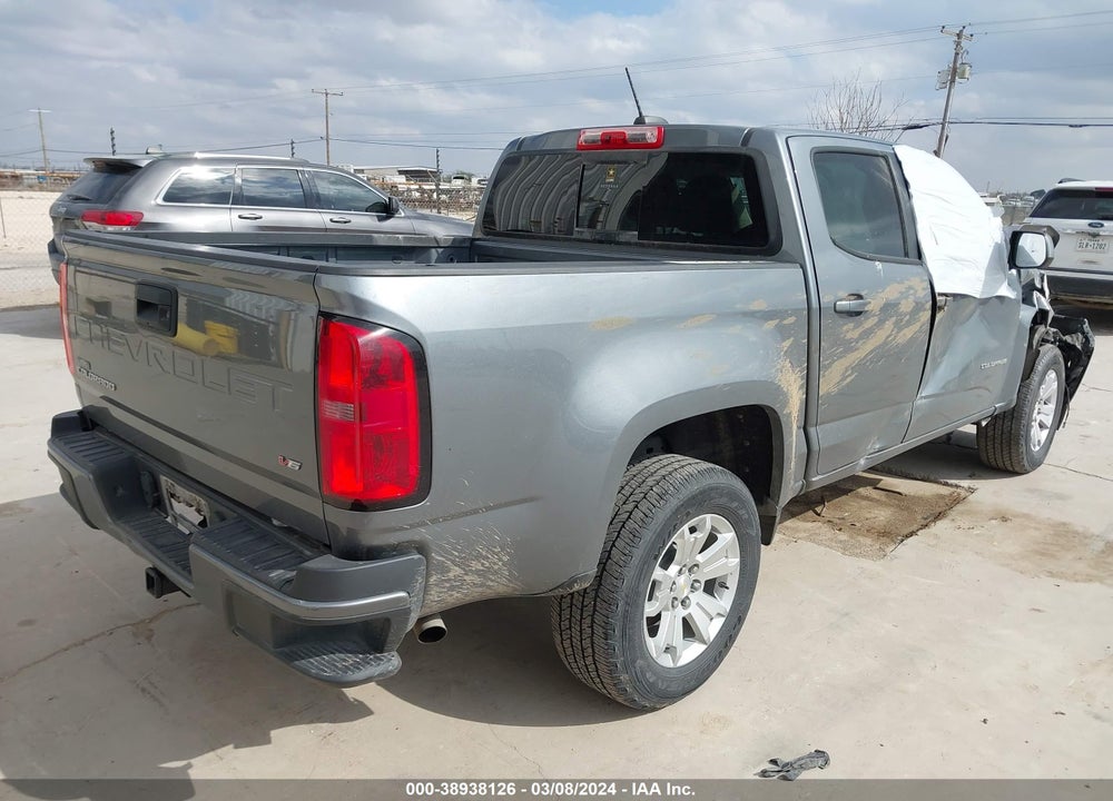 2021 CHEVROLET COLORADO 2WD SHORT BOX LT VIN: 1GCGSCEN6M1227563