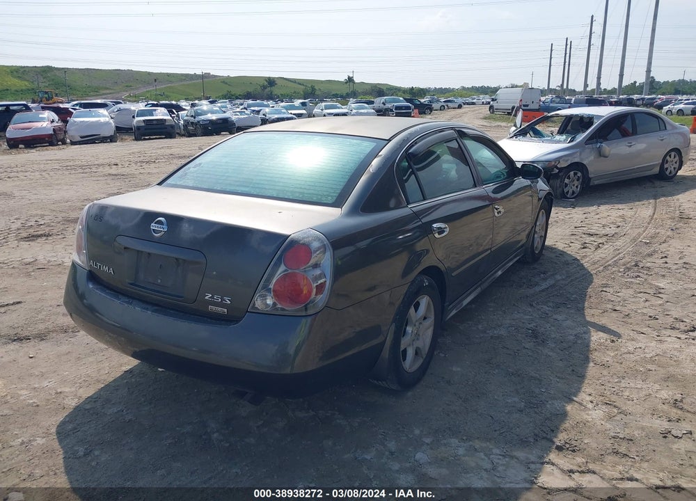 2006 NISSAN ALTIMA 2.5 S VIN: 1N4AL11E46C218080