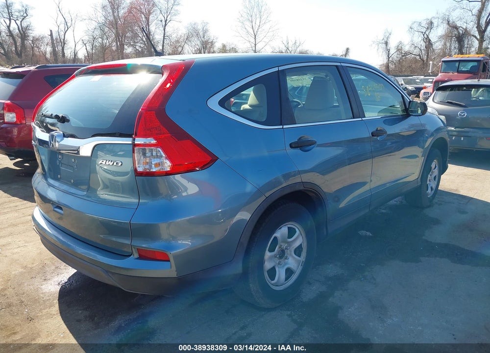 2015 HONDA CR-V LX VIN: 5J6RM4H35FL043266