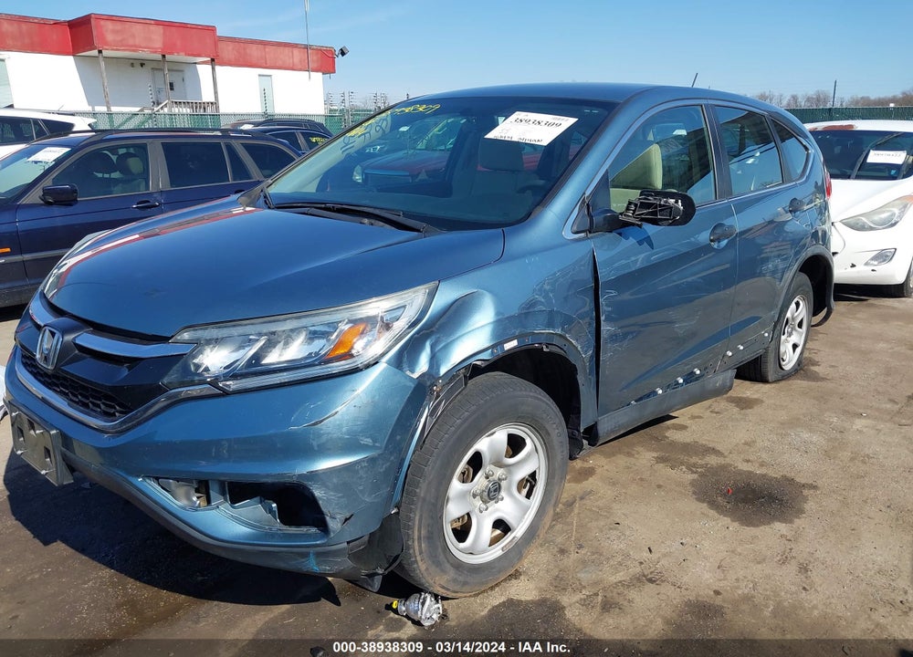 2015 HONDA CR-V LX VIN: 5J6RM4H35FL043266