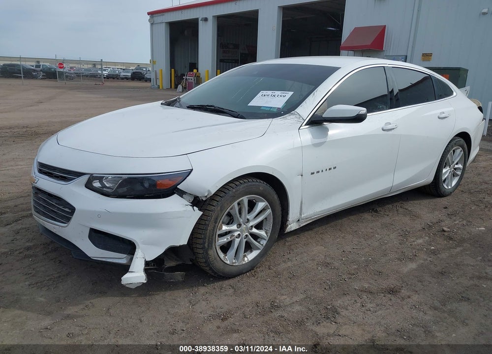 2018 CHEVROLET MALIBU LT VIN: 1G1ZD5ST2JF201664