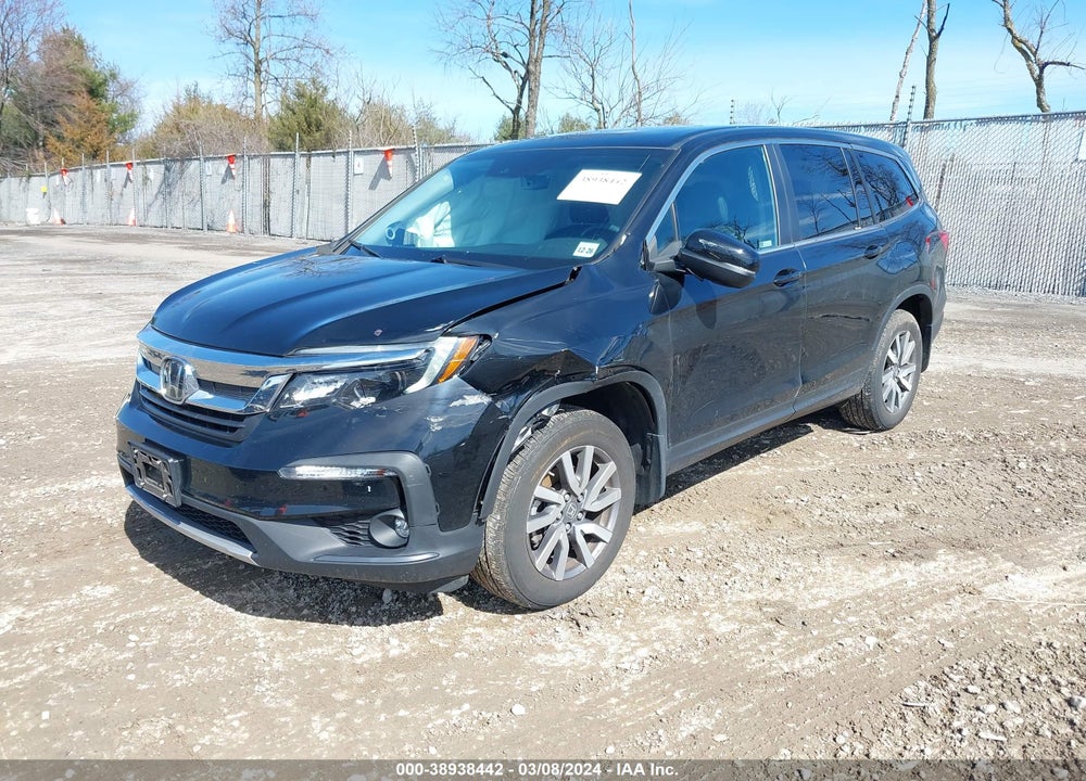2022 HONDA PILOT AWD EX-L VIN: 5FNYF6H53NB022796